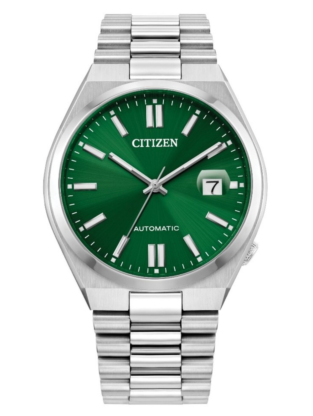 Citizen TSUYOSA Automatic NJ015 Series 40mm Stainless Steel Watch - Green